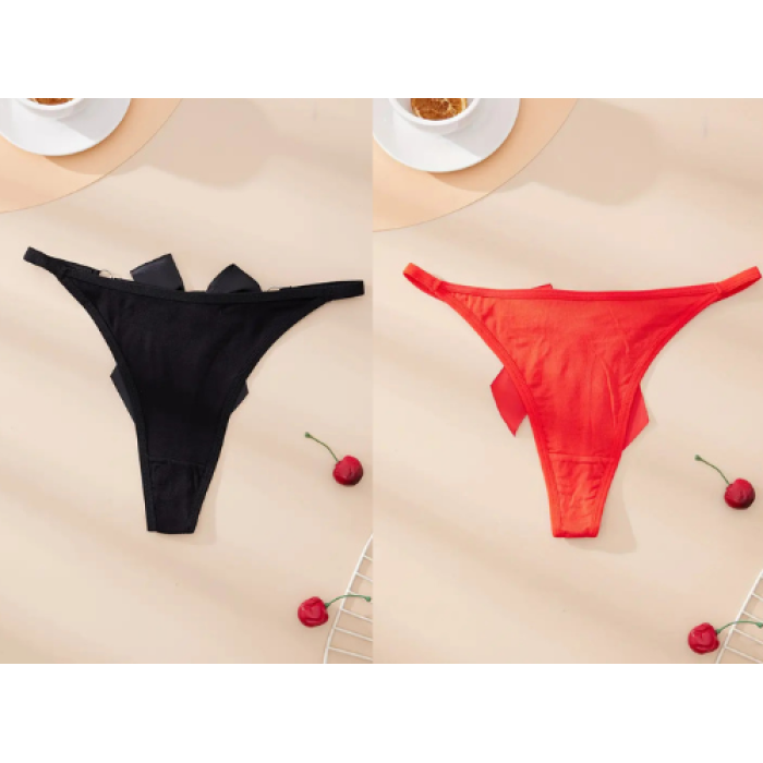 Kadın 2li Fiyonklu Halkalı Tanga BC0044