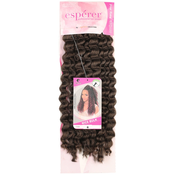 Sister Afro Dalgası Saç - Kumral 6