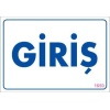 Giriş Uyarı Levhası 17,5x25 KOD:1650