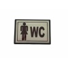 Cemax Yönlendirme Büyük WC Bayan 13X8,5 cm
