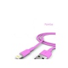 iPhone Şarj Data Kablosu - Pembe