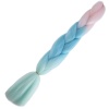 Afrika Örgülük Ombreli Sentetik Saç 100 Gr. / Soft Pembe / Soft Mavi / Soft Yeşil