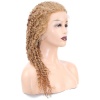 Afro Dalga Front Lace Gerçek Tül Peruk / Balköpüğü / 60/65cm