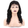 Front Lace Gerçek Tül Peruk Dalgalı  / Doğal / 55/60cm