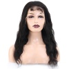 Front Lace Gerçek Tül Peruk Dalgalı  / Doğal / 60/65cm