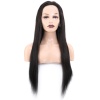 Front Lace Gerçek Tül Peruk Düz / Doğal / 70/75cm