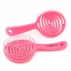 Topuzlu Özel Saç Açma Fırçası / Pembe / JT9211