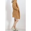 Astarlı Peluş Mont Camel
