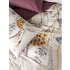 Tek Kişilik Nevresim Takımı Flos Bordo 8680108078631