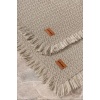 Bath Rug Set Bej 2li 75x125 60x90