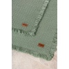 Bath Rug Set Yeşil 2li 75x125 60x90