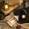 Hediyelik Mini Fener Led Mum Kare (Lisinya)