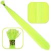 Fiber Sentetik Boncuk Kaynaklık Renkli Saç / Neon Sarı / 100 Adet