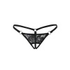 Dantelli Özel Bölgesi Açık G-String