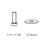 Bosch GET 55-125 GEX 34-125 Expert Hard Taban 2 608 900 005