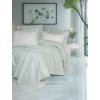 Serenity Bambu Çift Kişilik Pike Takımı Brisa Mint