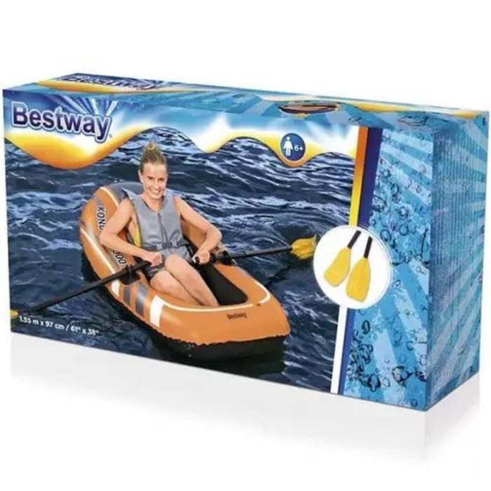 Tek kişilik Bot Hydroforce 155 x 97 Cm  + Kürek