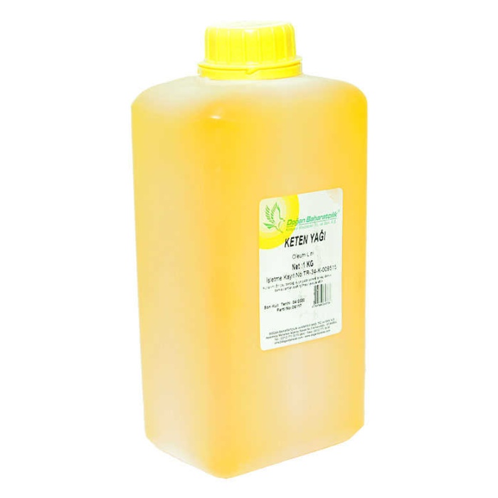Keten Yağı Pet Bidon 1000 Gr