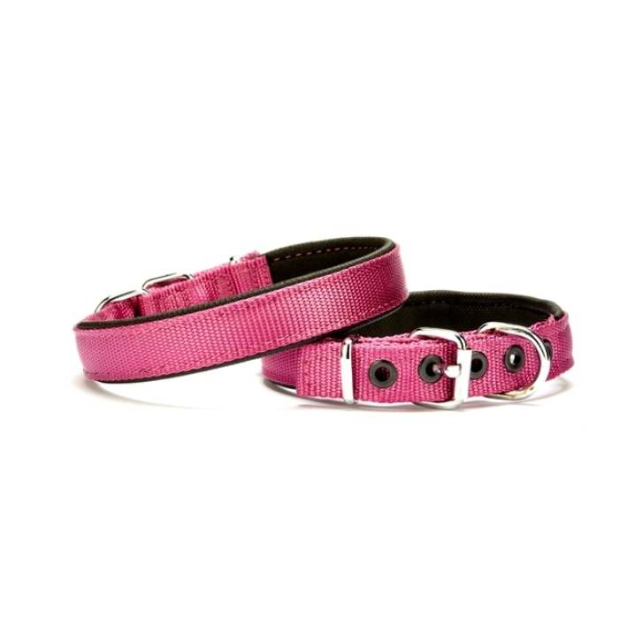 Dokuma Softlu Köpek Boyun Tasması 2 cm x 45 cm Mor