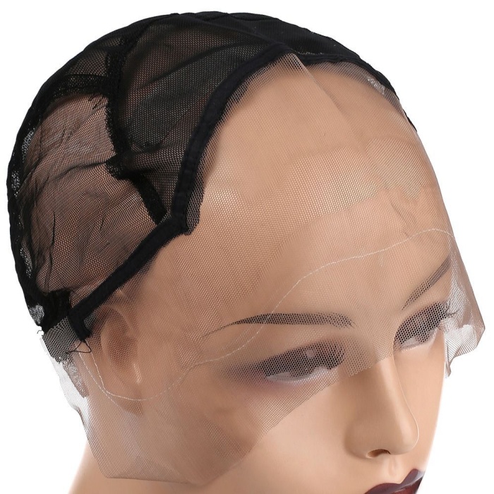 Front Lace Tül Peruk Dikim Filesi / Siyah