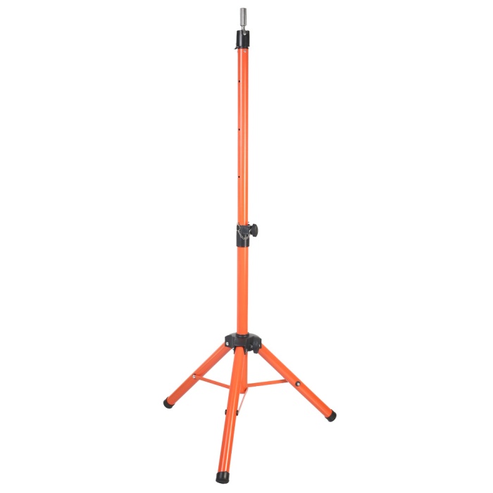 Kuaför Eğitim Mankeni İçin Metal Tripod / Turuncu + Taşıma Çantası
