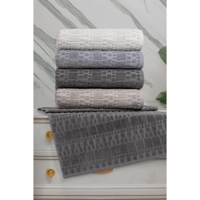 Jakarlı 4´lü 50x90 El Havlusu Lissome
