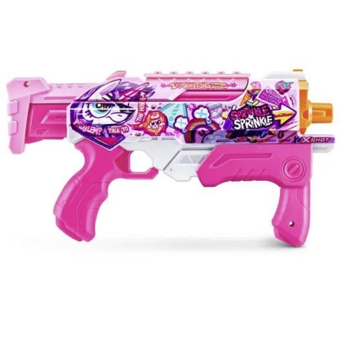X-SHOT Su Tabancası - Hızlı Doldurma Fonksiyonlu - Pembe