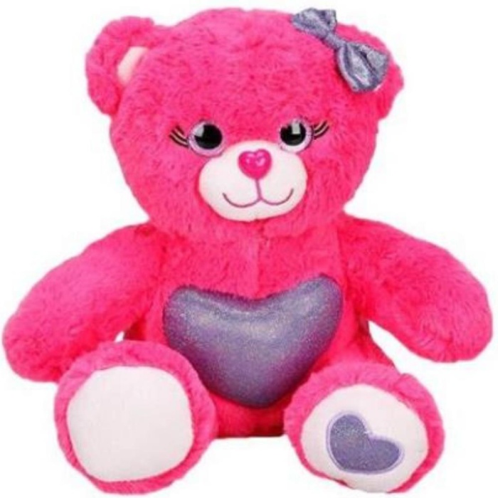 - PELUŞ KALPLİ OTURAN AYICIK 26 CM
