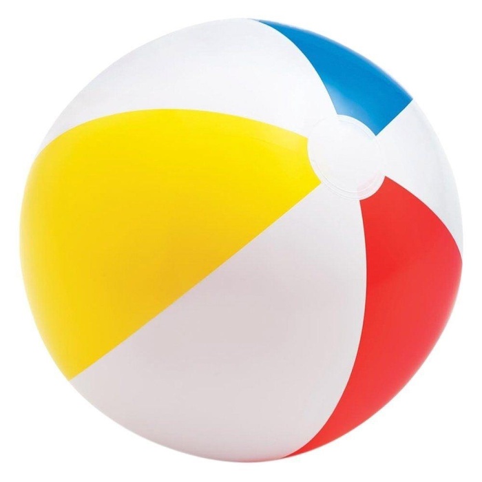 B - Deniz Topu 50 Cm Renkli Dilimli 36
