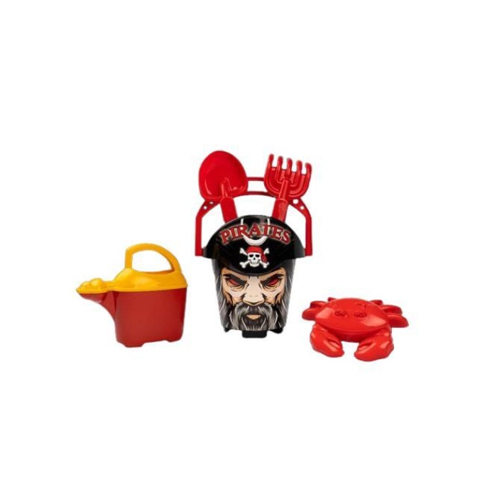 3D Korsanlı Büyük Yuvarlak Kova