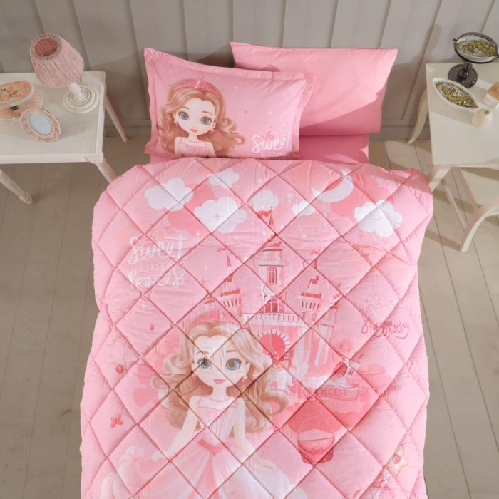 Tek Kişilik Ranforce Genç Desen Uyku Seti Sweet Princess