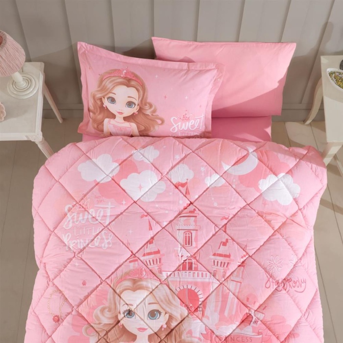 Tek Kişilik Ranforce Genç Desen Uyku Seti Sweet Princess