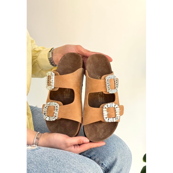 Camel Nubuk Terlik