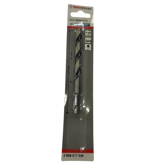 Bosch Pointteq Altıgen Şaftlı Hss Matkap Ucu 9,5 mm