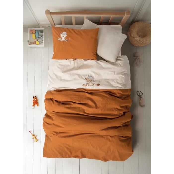 Cuddly Bebek Nevresim Takımı Clever Bej