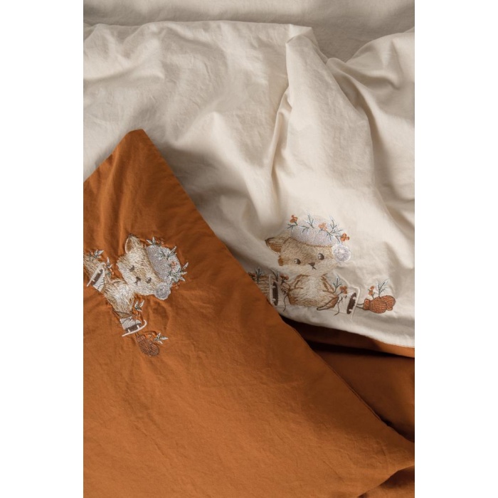 Cuddly Bebek Nevresim Takımı Clever Bej