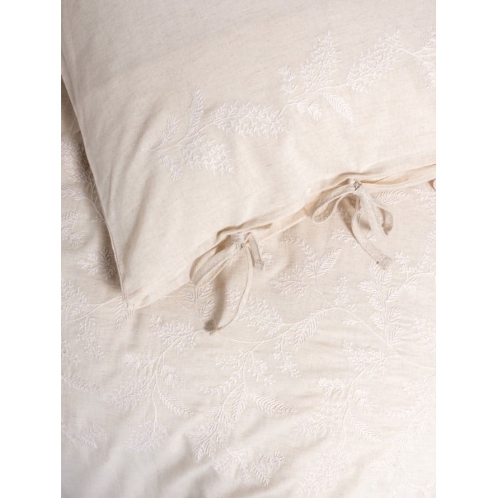 Cotton Keten Çift Kişilik Nevresim Takımı Kivora