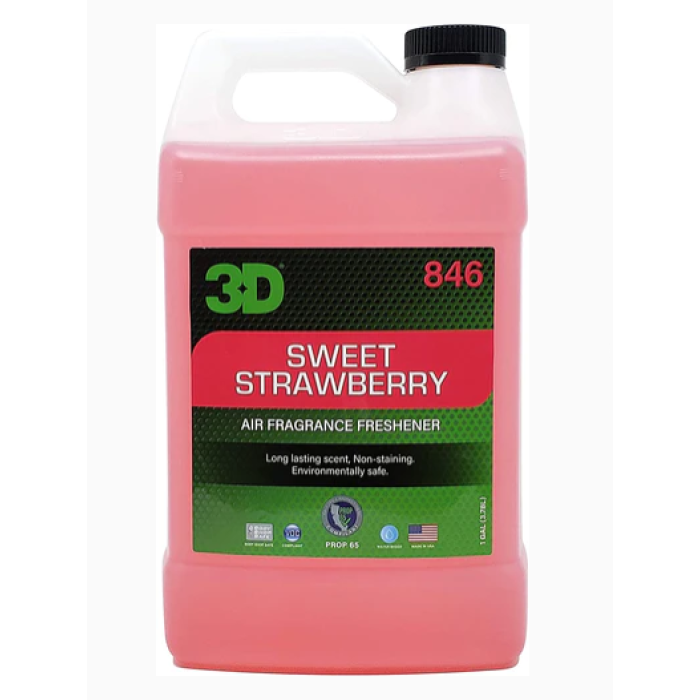 3D Sweet Strawberry Çilek Oto Parfümü 3.79Lt