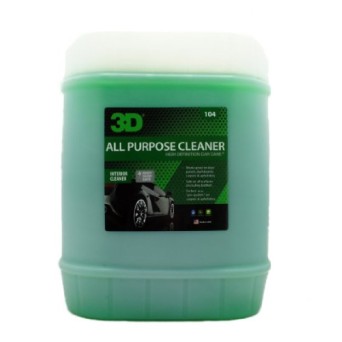 3D All Purpose Cleaner Genel Temizleyici 1/7 Konsantre 20LT