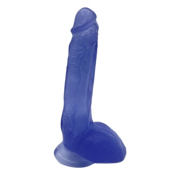25cm mavi Realistik Dildo No:168