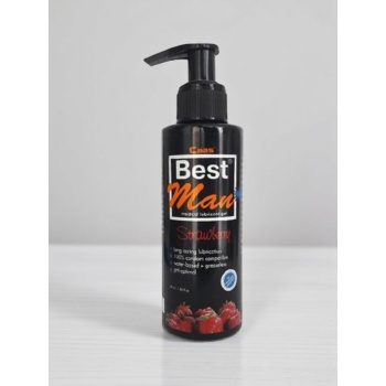 Cabs Best Man Su Bazlı Çilek Aromalı Kayganlaştırıcı Jel 150 ml
