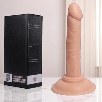 Tiger Vantuzlu 14 CM Süper Realistik Dildo Anal Plug Penis