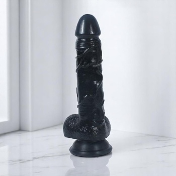 Best 20 cm Zenci Realistik Damarlı Penis Dildo