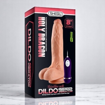 Holy Dragon 20 CM Realistik 10 Titreşimli Vibratör Dildo