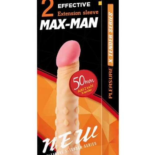Max Man 50mm Dolgulu Penis Kılıfı YN0049