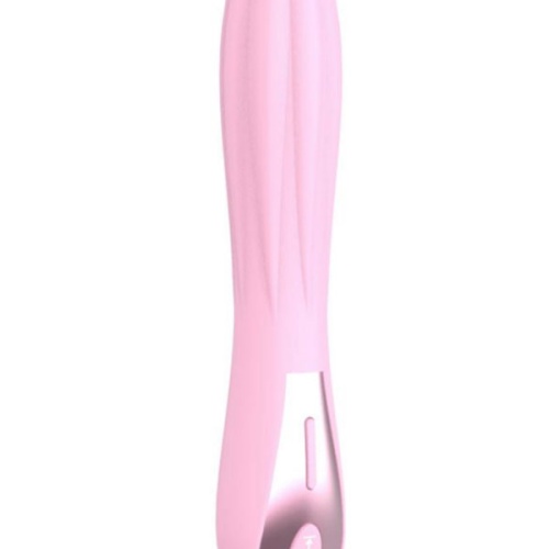 Özel Kabartmalı Şarjlı Vibratör - Pembe Model 1