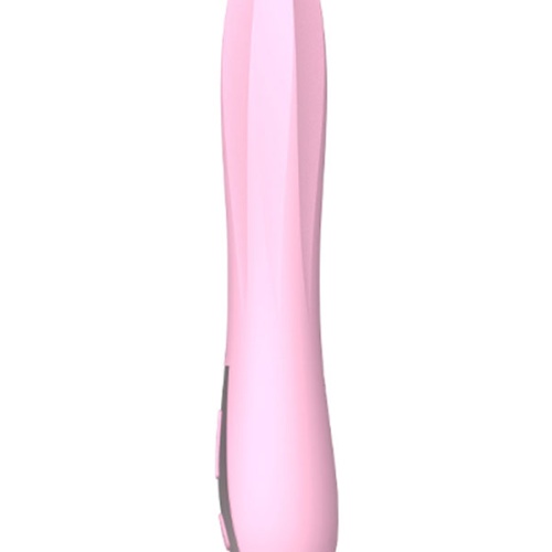 Özel Kabartmalı Şarjlı Vibratör - Pembe Model 2