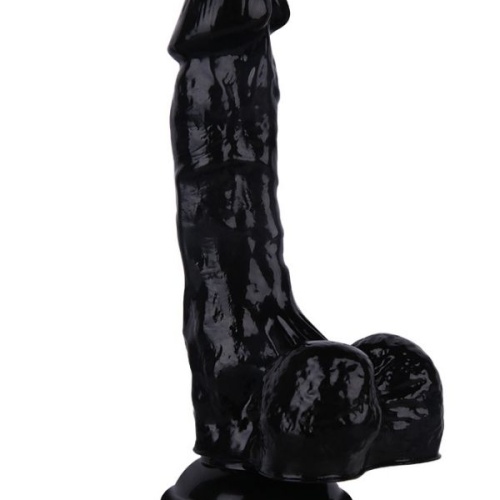 18cm Siyah Dildo No:5