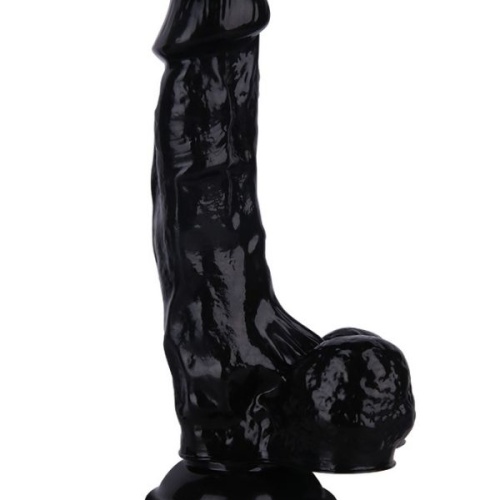 18cm Siyah Dildo No:5