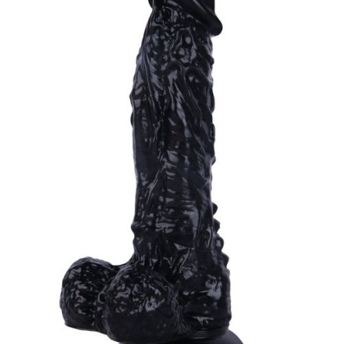 18,5cm Siyah Dildo No:104